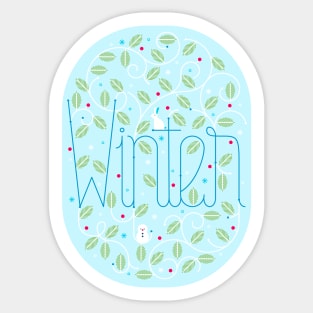 Winter Sticker